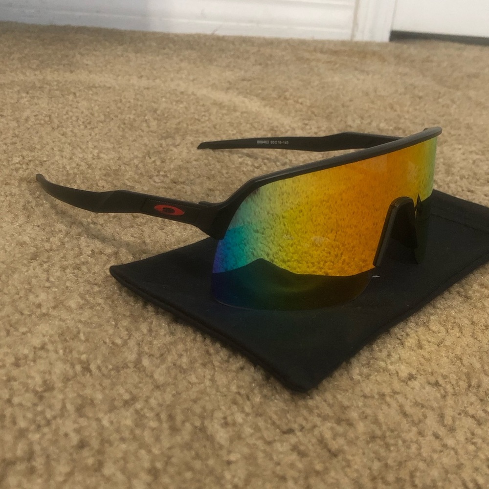 Oakley Sutro Lite Ruby Iridium Sunglasses OO9463 - Picture 4 of 12